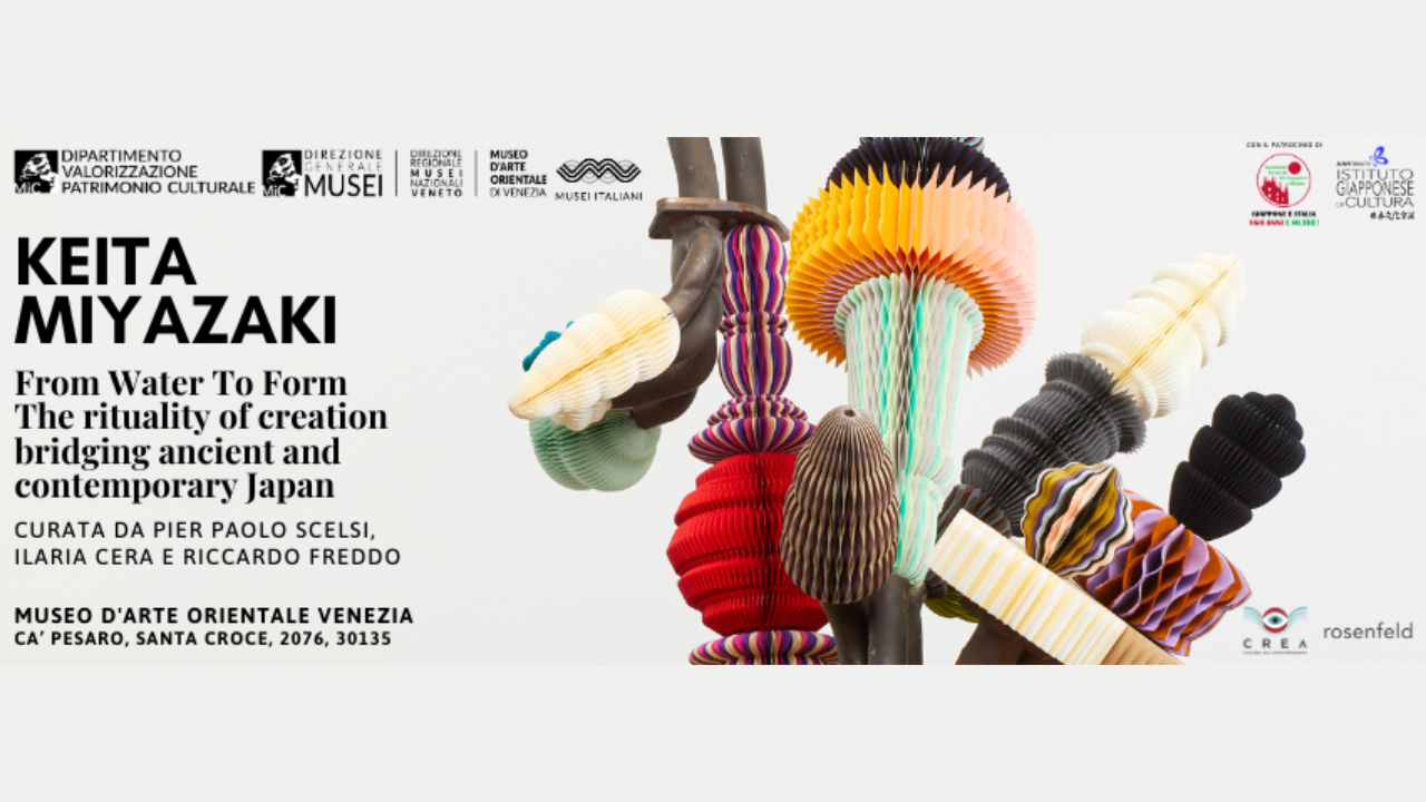 Opening Keita Miyazaki From Water To Form | Museo d'Arte Orientale di Venezia